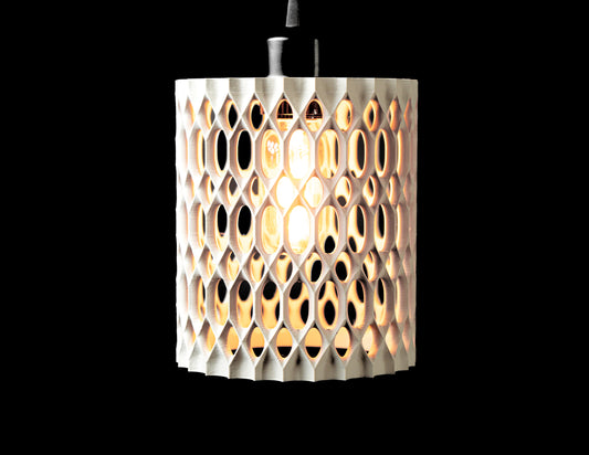 Pendelleuchte „HIVE Light“ – 3D-gedruckte Designerlampe im Wabendesign – modern & nachhaltig