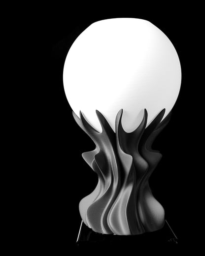 "LUMORA" Design-Stehlampe 3D-gedruckt – Modernes Lichtobjekt