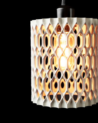 Pendelleuchte „HIVE Light“ – 3D-gedruckte Designerlampe im Wabendesign – modern & nachhaltig