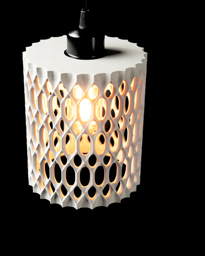 Pendelleuchte „HIVE Light“ – 3D-gedruckte Designerlampe im Wabendesign – modern & nachhaltig