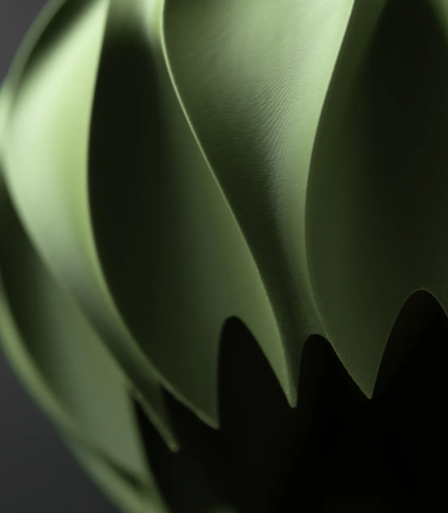 Pendelleuchte „Abyssal Light“ – 3D-gedruckter Lampenschirm