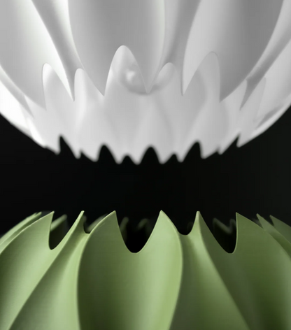 Pendelleuchte „Abyssal Light“ – 3D-gedruckter Lampenschirm