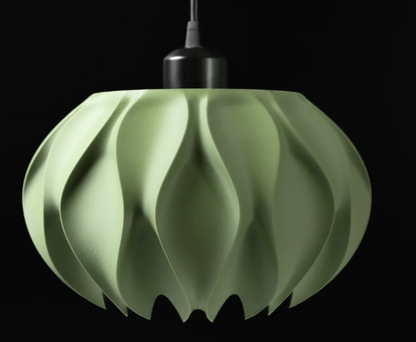 Pendelleuchte „Abyssal Light“ – 3D-gedruckter Lampenschirm