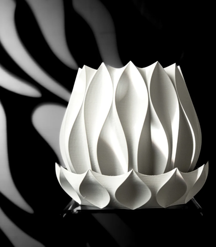 Design-Blumentopf "Bloom Cup" — 3D-gedrucktes Unikat aus PETG | Makercraftprints