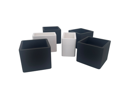 3D-gedruckte Tischbein-Erhöhung +3cm Höhe  für Saugroboter | 6er Set
